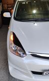 Реснички на фары для Toyota Wish ANE10 рестайлинг 2005-2009